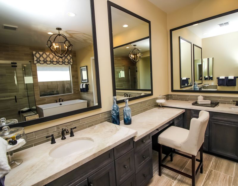 Luxurious Vanity and Mirror